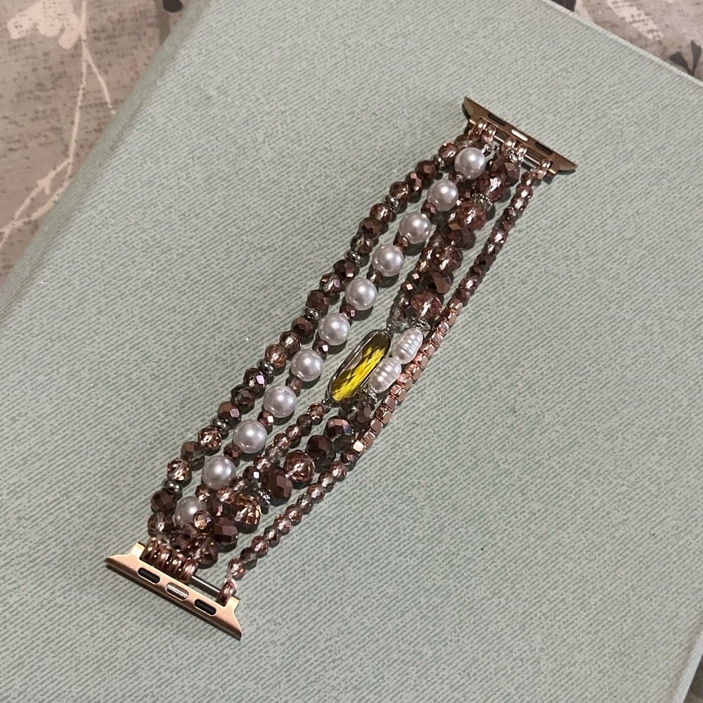 Pretty beaded Apple Watch Band 42/44/45mm